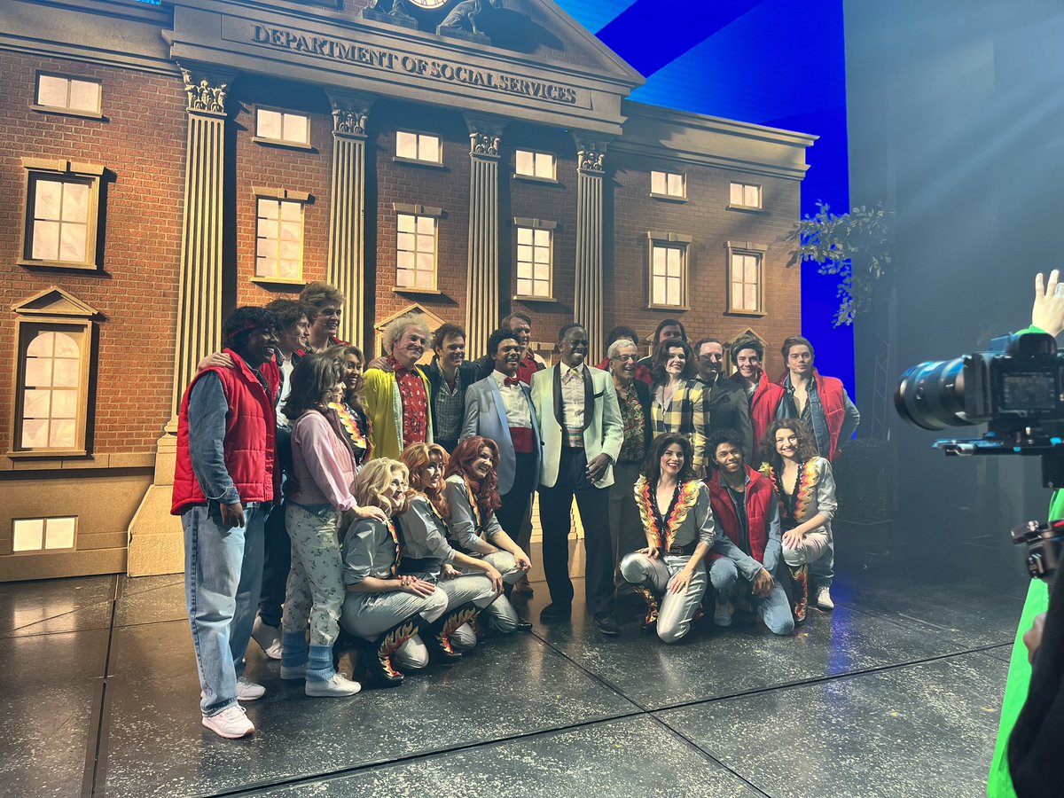 tavio_wright's tweet photo. To be able to share the stage with THE Marvin Berry (Harry Waters Jr) the other night and sing the iconic ‘Earth Angel’ with him was an absolute epic moment @BTTFmusical. It was truly a moment I’ll never forget. https://t.co/eoKyuWo0UV