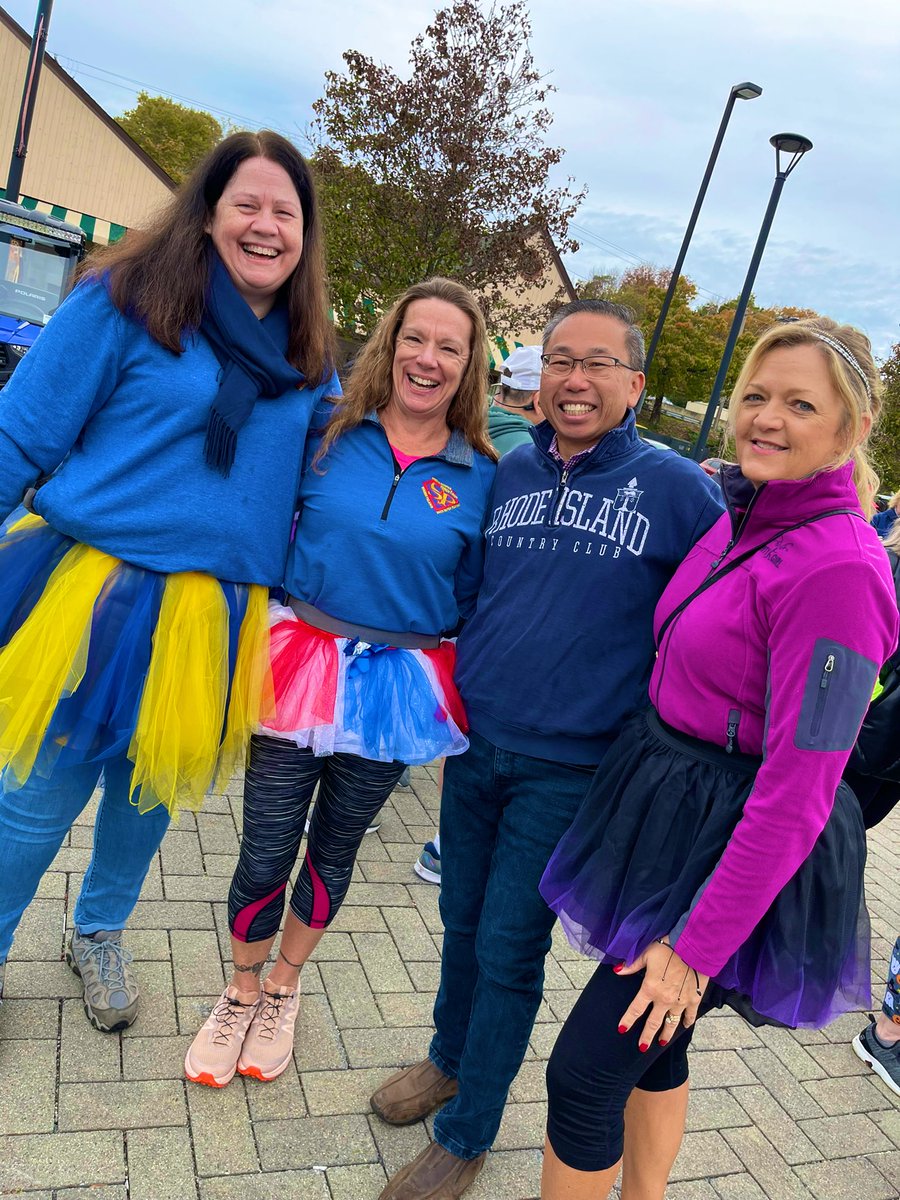 AllanFungRI's tweet photo. So proud of all of our Special Olympians - like my sister Arlene - &amp; their families as they led our annual 5k in Garden City! #InclusionRevolution https://t.co/fzMk0Fyi5T