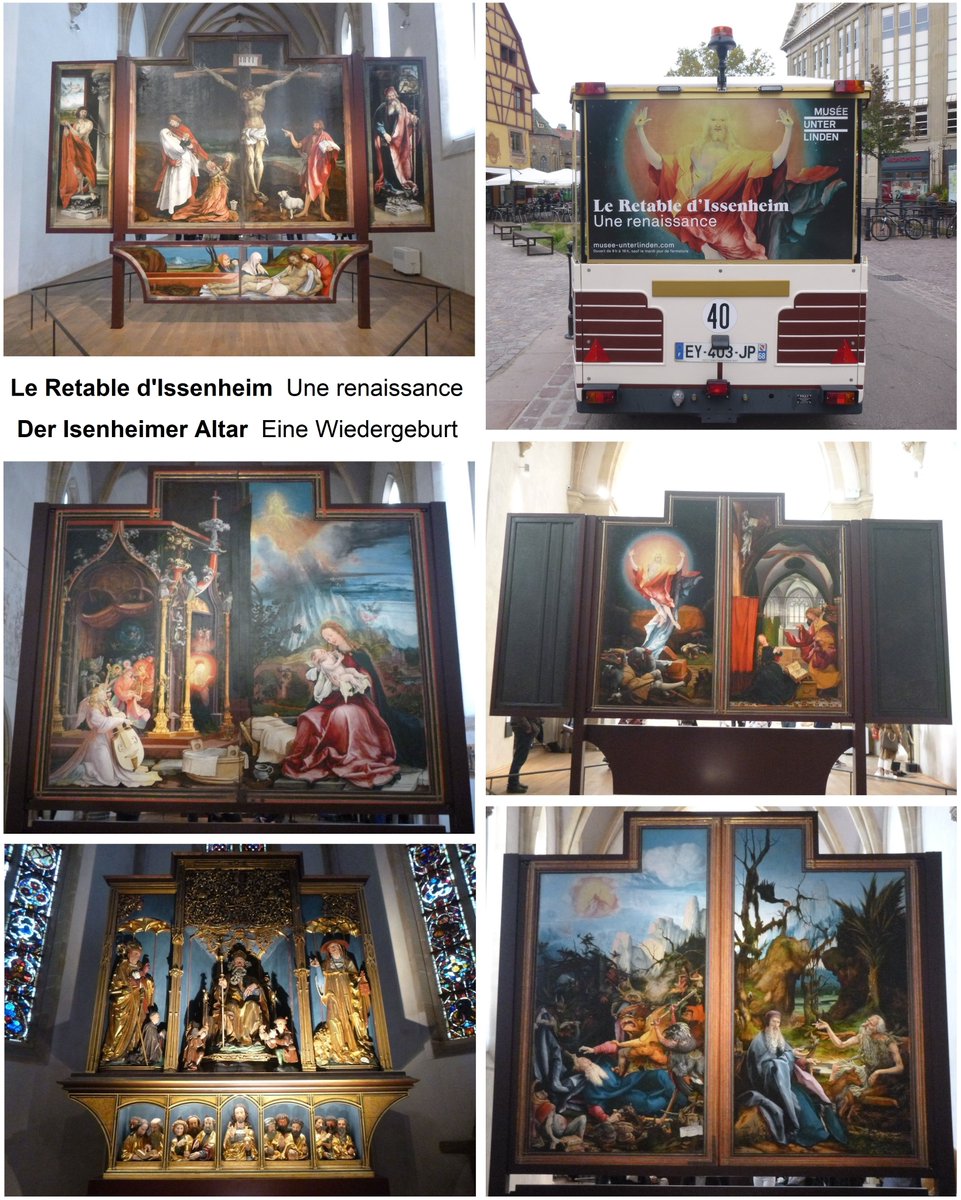 TFinkenberger's tweet photo. Matthias Grünewalds Meisterwerk vollständig restauriert 👇
/
Le chef-d'oeuvre de Matthias Grünewald complètement restauré 👇
#IsenheimerAltar #RetabledIssenheim
#MatthiasGrünewald #Würzburg #Colmar
@MUnterlinden @ArtistGrunewald
🔴 🎨 ⚪️ https://t.co/bMV2Qc8Imo
