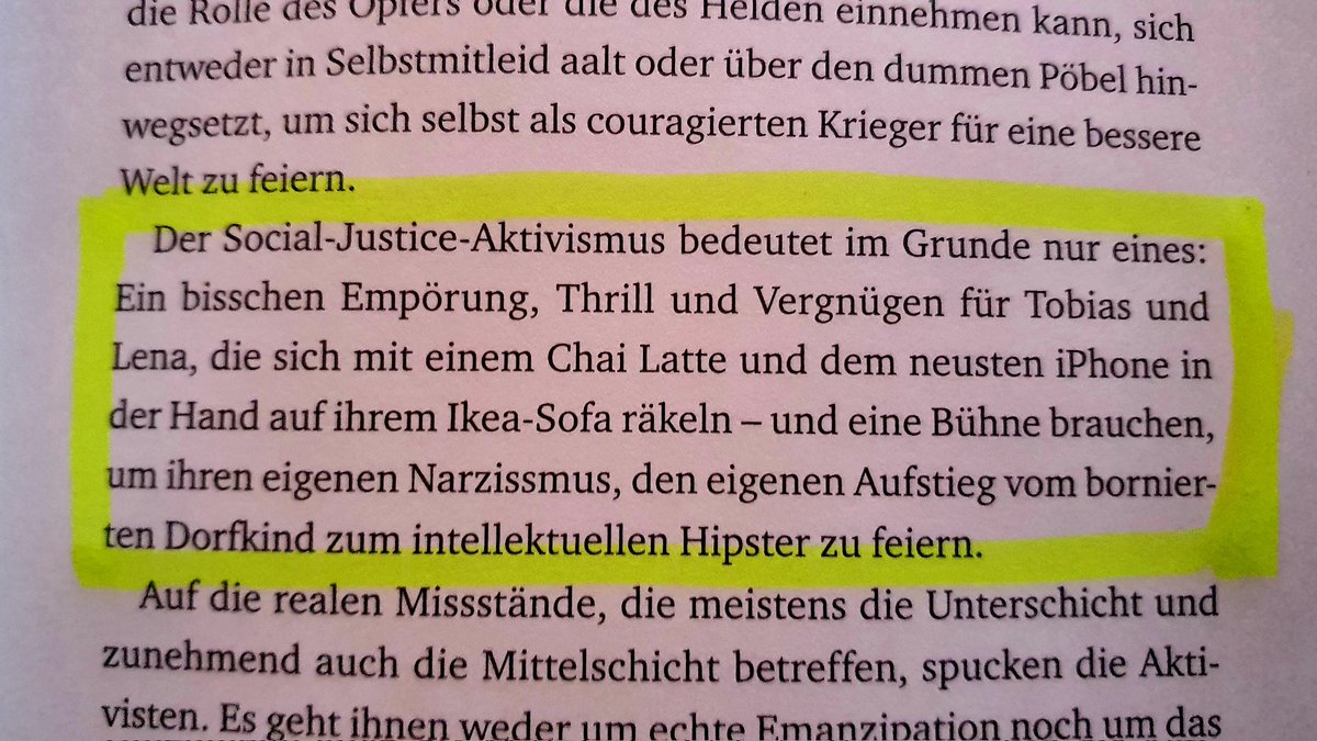 Einfach 100% zutreffend auf jede Person, die ich jemals aus dieser Peergroup kennengelernt habe. <a href="/JSevincBasad/">Judith Sevinc Basad</a>