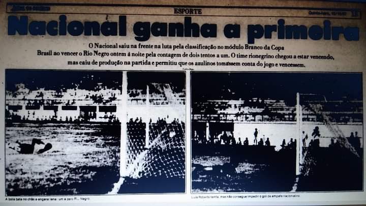 TuneldoTempoNFC's tweet photo. #JOGOSPERDIDOS
🦁🐔 Naça vence RioNal (2-1) pelo Módulo Branco da Copa União (1987).
📸 Jornal do Comércio n° 34409 (15/10/87)
#Naça #RioNal #LeaoxGalo #Nacional #CopaUniao #ModuloBranco #NFCARNC #JornaldoCommercio #Brasileirao #Brasileirao1987 https://t.co/A0E2UWMacf