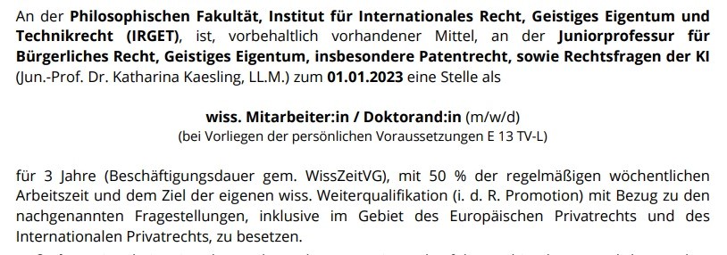 #ComeWorkWithMe WissMit gesucht! Stellenanzeige: tud.link/ry3j . Interesse? Fragen? DMs sind offen! Gern retweeten 🙌