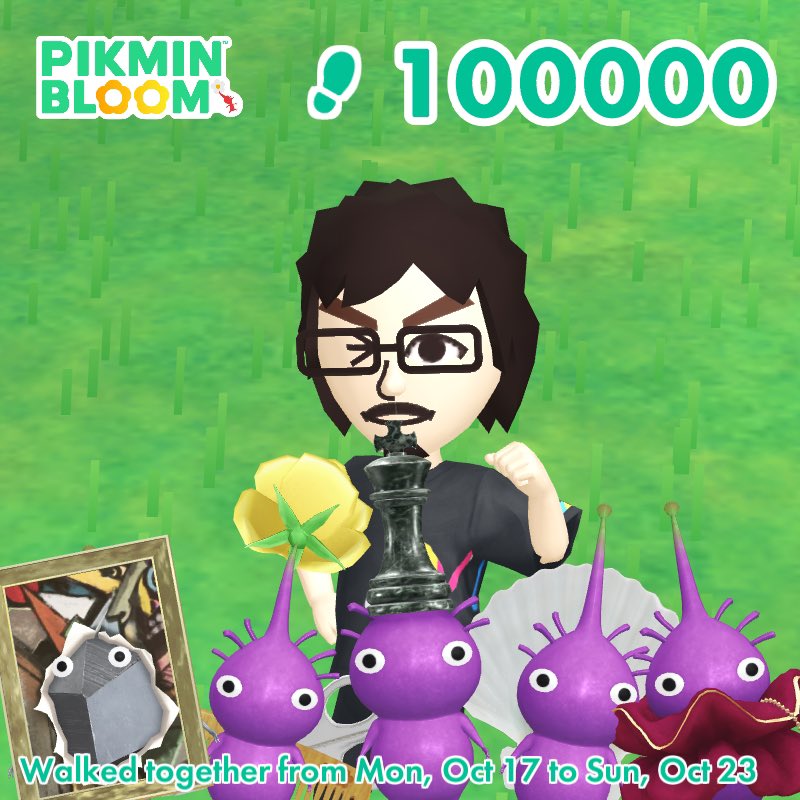 DomeDashDosh's tweet photo. #DailyPikminBloom บันทึกไว้ในประวัติศาสตร์การเดินของฉัน https://t.co/VZE9GN7YIJ