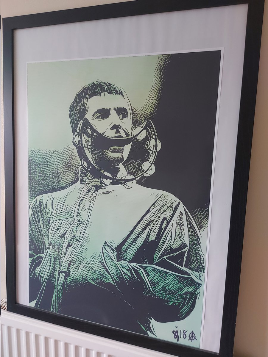 Open to offers. Aone off print from the original. Frame not included. Artwork by <a href="/dionysusart/">Stephen Lynn Dionysus Art</a> #Manchester #LiamGallagher #iconic #musician