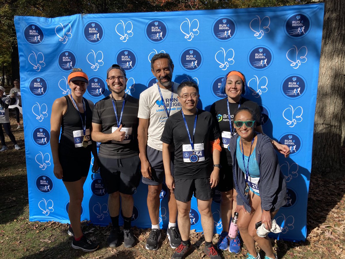 jeffkeister's tweet photo. Awesome performance of team โUp & Atomโ from @BrookhavenLab at @Run4Beigel. Thanks for your support of @SJBMF #JustRunFaster #EndGunViolence ๐งก๐ช๐ฝ https://t.co/No5OxqVDY8