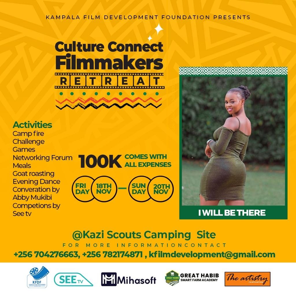 FilmKampala's tweet photo. Our Deborah Actress,media personality and musician is on for the Culture connect Filmmaker's Retreat.
Join let's connect better .
@sinannofilmpro @FilmUganda @ssenkaaya @KigandaHussein @MapenziMedia @NesMotionMedia #filmmakersRetreat2022
#CelebratingUgandanFilms https://t.co/71idTYXwpC