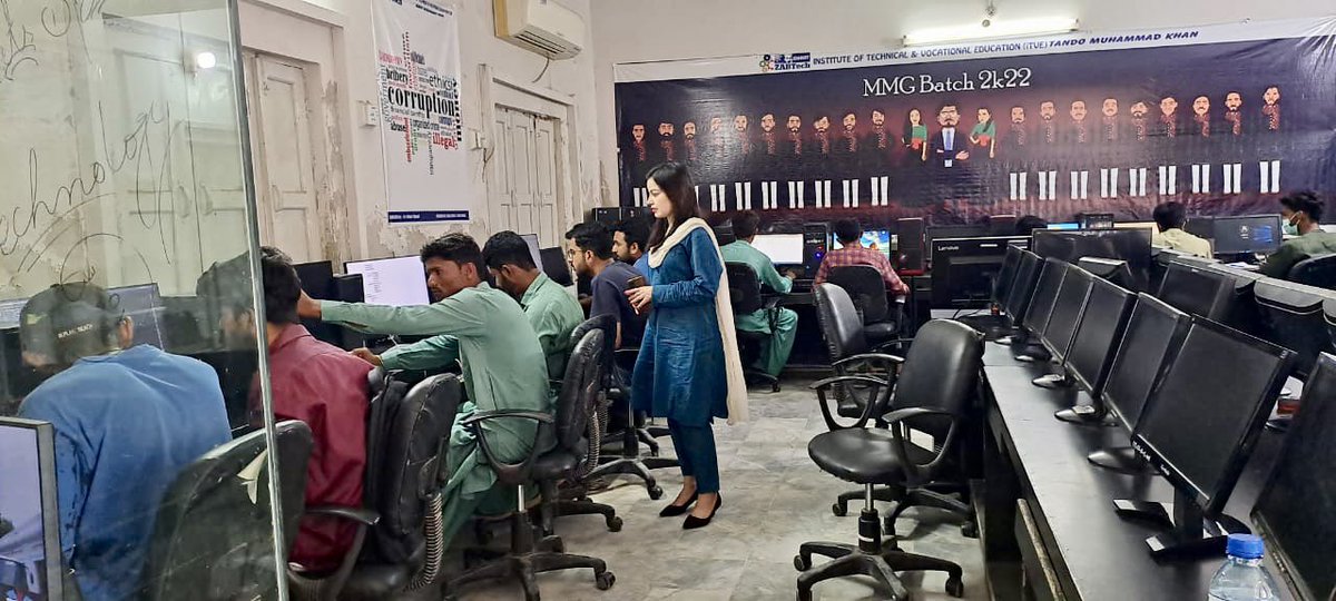 SzabistZabtech's tweet image. Final/Integrated Assessment done by SBTE for non funded TVET-SSP at SZABIST ZABTech (iTVE) Tando Muhammad Khan. 
#szabistzabtechitve #tandomuhammadkhan #finalassessment #integratedassessment #trainees #tvet #skillsforall #technicalandvocational #institute #instituteforall #skills