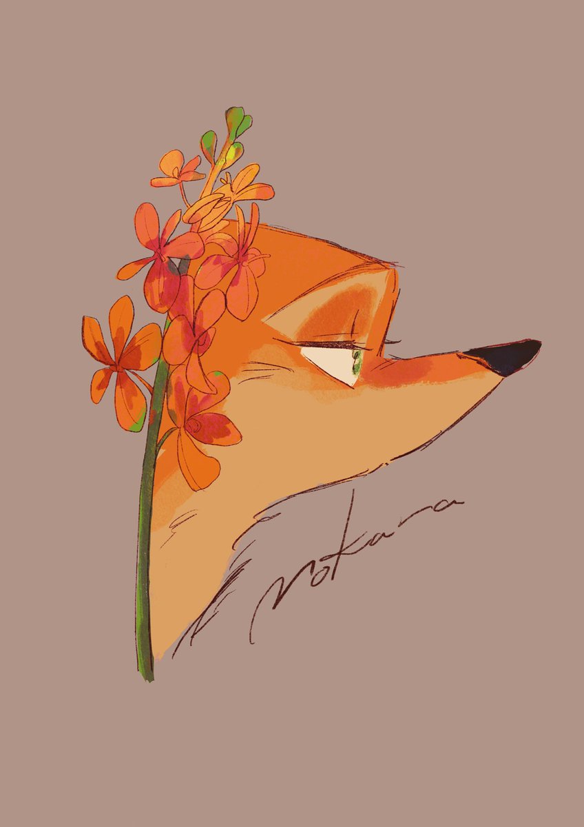 「21モカラ #推しとお花を描く暮らし 」|苺＋15日爆発🎉のイラスト