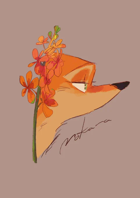 21モカラ #推しとお花を描く暮らし 