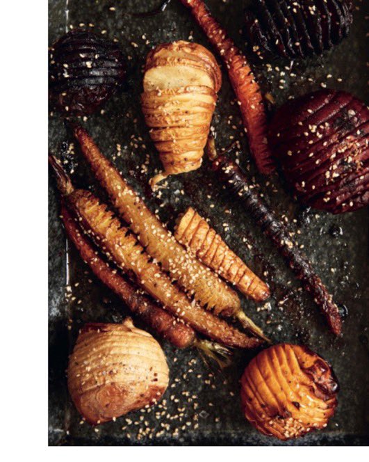 JamesOHP's tweet photo. With The Knowledge @boroughmarket by @angela_clutton being published on Thursday, it was great to see Angela and the book featured in @TimesFood @thetimes yesterday with her recipe for Mixed root hasselbacks with miso butter. 

           Produce. Skills. Recipes. https://t.co/FrRVFC5yVK