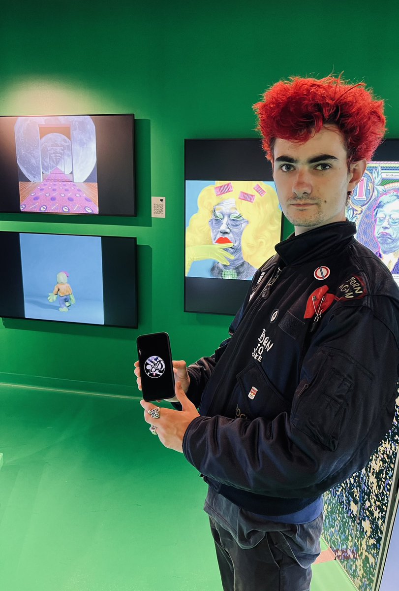 patricemasini's tweet photo. Very proud jeune member à la @NFTFactoryParis avec son @obv_ious node.
@AshMasini #nftfactory #NFTCommunity #cryptoart #nft https://t.co/0TzSYx9aKb