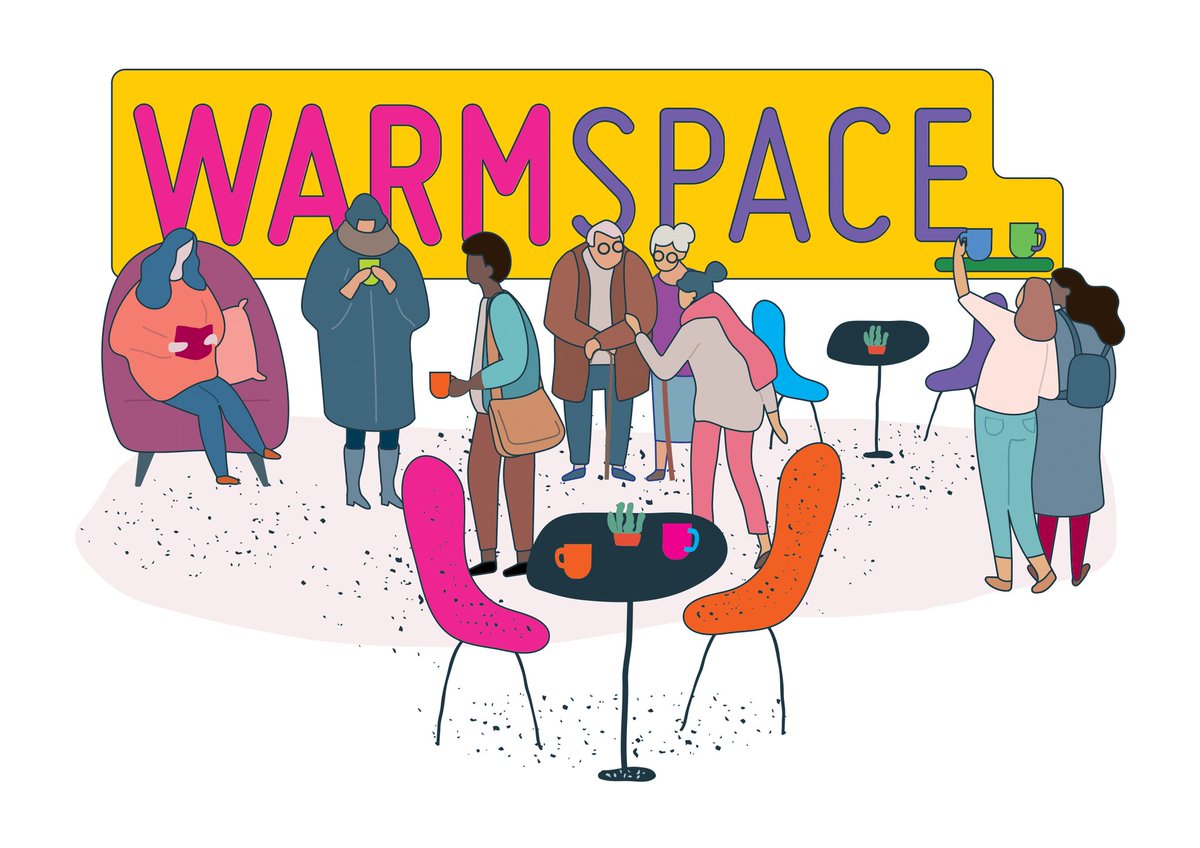 Keep warm this winter by finding a Warm Space near you. Warm Spaces include libraries, community centres, church halls, sports clubs and other places promising a warm welcome to anyone struggling to heat their home. Find a Warm Space near you costoflivingbradford.co.uk/warm-spaces-di… please RT
