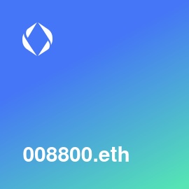 008800.eth bought for 1.0 WETH (1,306.42 USD) on Opensea #ENS #EnsNames #6digits  

opensea.io/assets/ethereu…