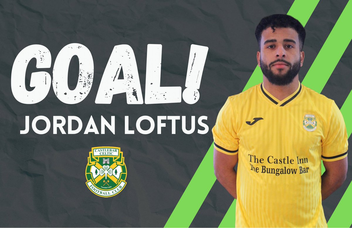 GOAL! 

Castlebar Celtic 3 v 1 Ballyheane 

Jordan Loftus ⚽️