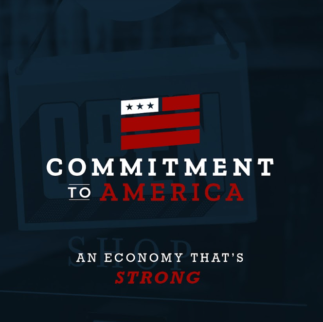 As part of our #CommitmenttoAmerica, my colleagues and I will create an economy that is strong by fighting inflation and supporting working Americans, reducing gas prices and restoring energy independence, and securing the supply chain and restocking the nation’s shelves!