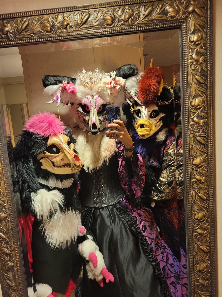 EchoMarten's tweet photo. @YourLocalOni, @GilbertRPG22 and I have been having a great Anime Fusion, Can't wait to see all the photos
#animefusion #animefusion2022 #skulldog #mnfurs #mnfur #mnfurry #fursuit #skulldog #skully #skulldoggo #Skullqueen #tiktok #fursuit #fursuiter #Fursuitmaker
#skulldogfursuit https://t.co/DAQrFwk79a