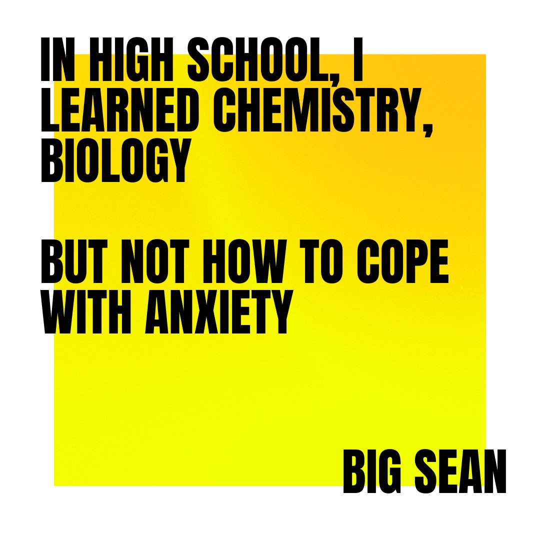 digit_lit's tweet photo. In high school, I learned chemistry, biology
    But not how to cope with anxiety.

    Big Sean

    In Digitally Literate #347 - https://t.co/6EyCLLSblZ https://t.co/DDS4TzAQcH