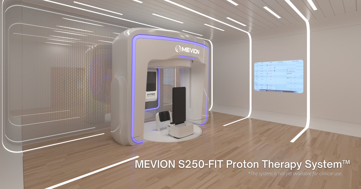 MevionMedical's tweet photo. Mevion is pleased to announce that Stanford Health Care has been selected as the first site where the MEVION S250-FIT system will be developed and installed: https://t.co/34uV34lGg0

*The MEVION S250-FIT Proton Therapy System has not received regulatory clearance.  

#MevionFIT https://t.co/sBDTPGPGqv