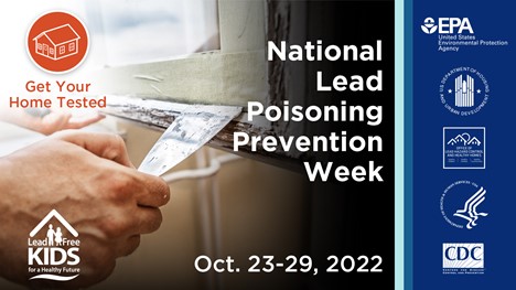 Let’s talk about lead! Each year, EPA, @CDCgov and @HUDgov partner to raise awareness about lead exposure and lead poisoning. Stay tuned to learn more about how we can all reduce lead exposure together.