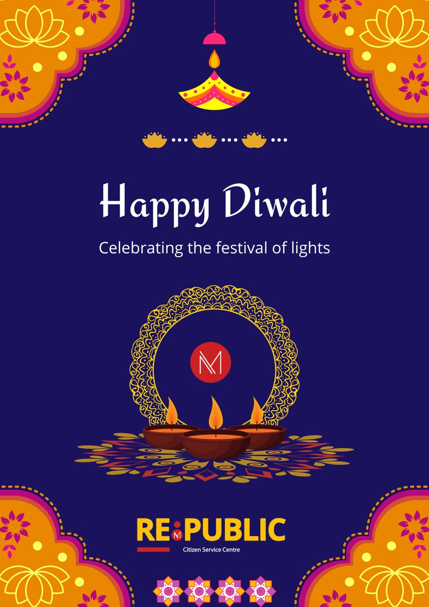 May the Diwali festive season be filled with celebrations, festivities, and great zeal.” We Wish You and Your Family a Happy Diwali. Have a Joyous Diwali celebration!

REPUBLIC SEVA KENDRA!  RepublicSeva.Com