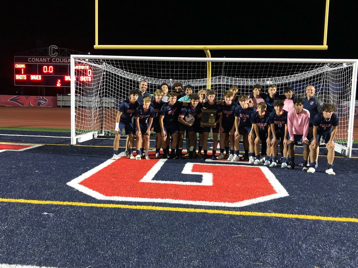 The Cougars are regional champs!  A grueling 1-0 win over upset-minded Wheaton north brings home the title.  Krystian Niziolek gets the game winner in the first half.  Next up is the sectional semifinal vs Glenbard East next Wednesday at 6:30pm at St.Charles East.  Go Cougars!!