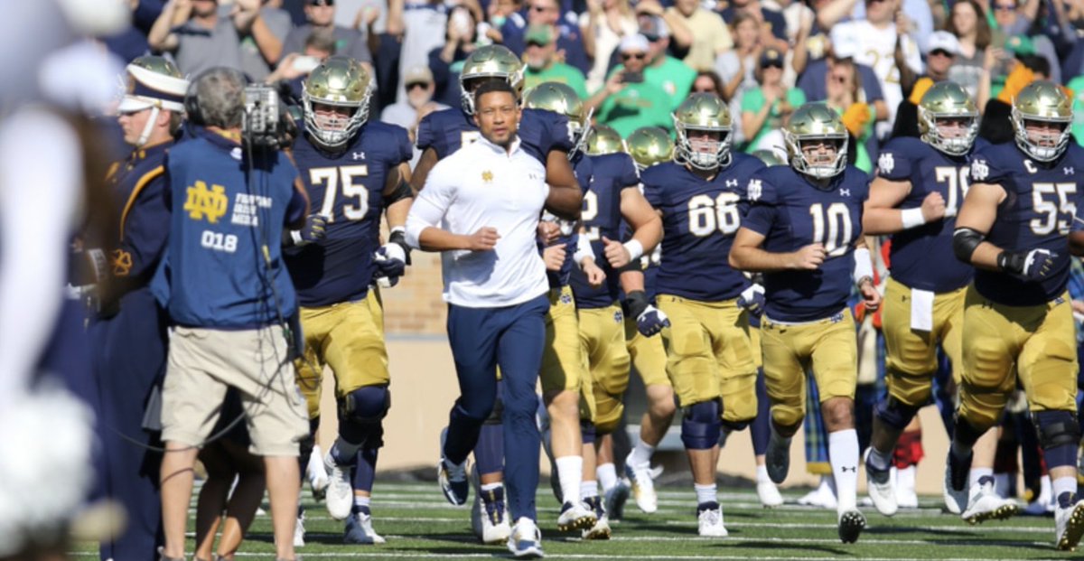 “We are a good football team that doesn’t always play that way.' How Notre Dame's three-score win over UNLV still left a desire for more: on3.com/teams/notre-da…