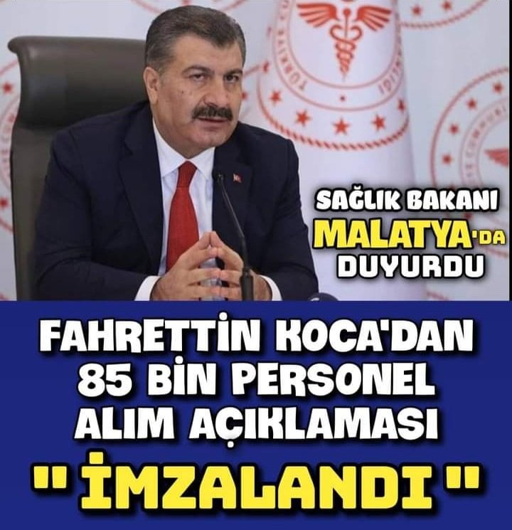Sabırsızlıkla sizi bekliyoruz sayin bakanım
 SBKılavuzu ÖsymGönder
<a href="/drfahrettinkoca/">Dr. Fahrettin Koca</a> <a href="/RTErdogan/">Recep Tayyip Erdoğan</a>