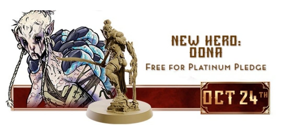 She is fearless. She is embraced by the Tinge. She is a survivor and a fighter.
From the Forest of Ashes, here she comes... Oona, the druid, the Ashen Elf
kickstarter.com/projects/corvu…