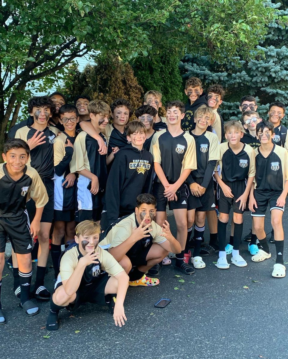 Drtrishe's tweet photo. Congrats to Jack and the Eisenhower Middle School Boys Soccer Team on winning their Division!  Off to the playoffs, Wednesday 10/26, against crosstown rivals Barkalow! Go Generals! 🌟 ⚽️ https://t.co/13V2ShAF4R