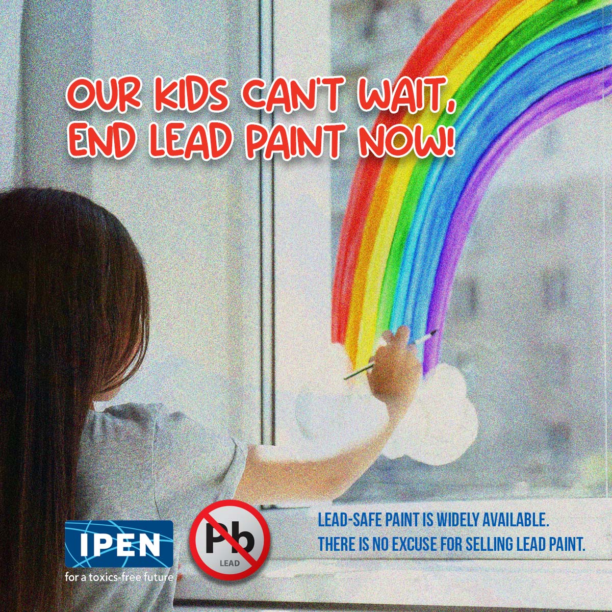 ToxicsFree's tweet photo. This #ILPPW2022
IPEN calls for listing #LeadChromate
under #RotterdamConvention
to trigger its Prior Informed Consent procedure
&
give countries information they need
to reject imports of
#LeadChromate
#LeadPaint.
Our kids CAN'T WAIT⁉️
#EndLeadPaintNow‼️
https://t.co/6mFxGWeimU https://t.co/rxrremudzf