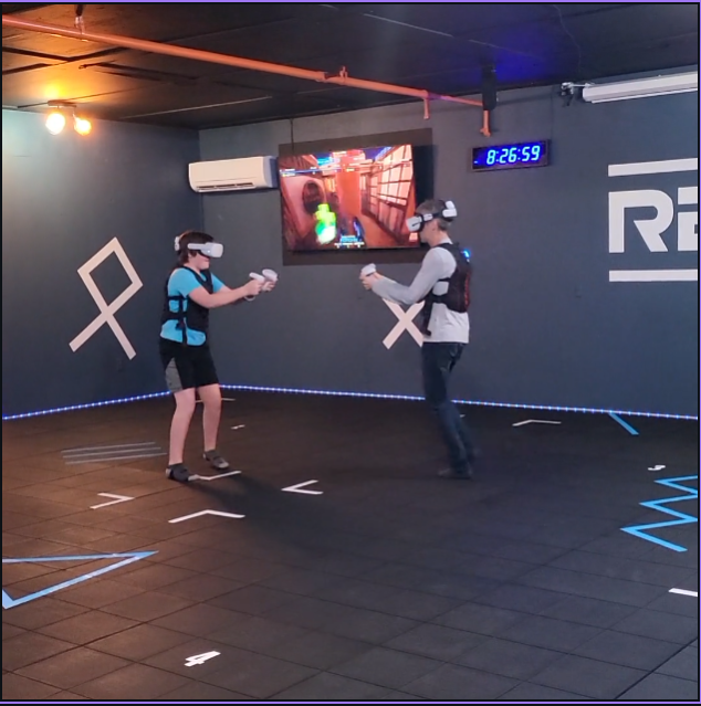 ReloadStrathroy's tweet photo. Was good to see these two back at Reload playing our Free Roam VR games!
#virtualreality #vrescaperoom #freeroamvr #multiplayervr #reloadstrathroy #gaming #herozone #vr #datenight #nightout #arcade https://t.co/Y8GcEv3H4I