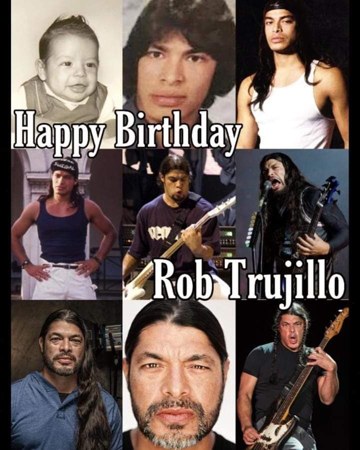 Happy birthday Robert Trujillo    
