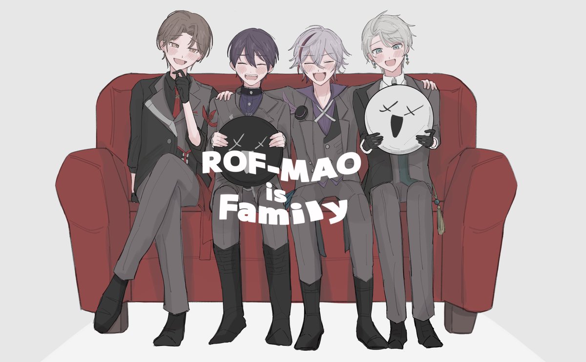 「「ROF-MAO is Family!」#ろふあーと 」|せみをのイラスト