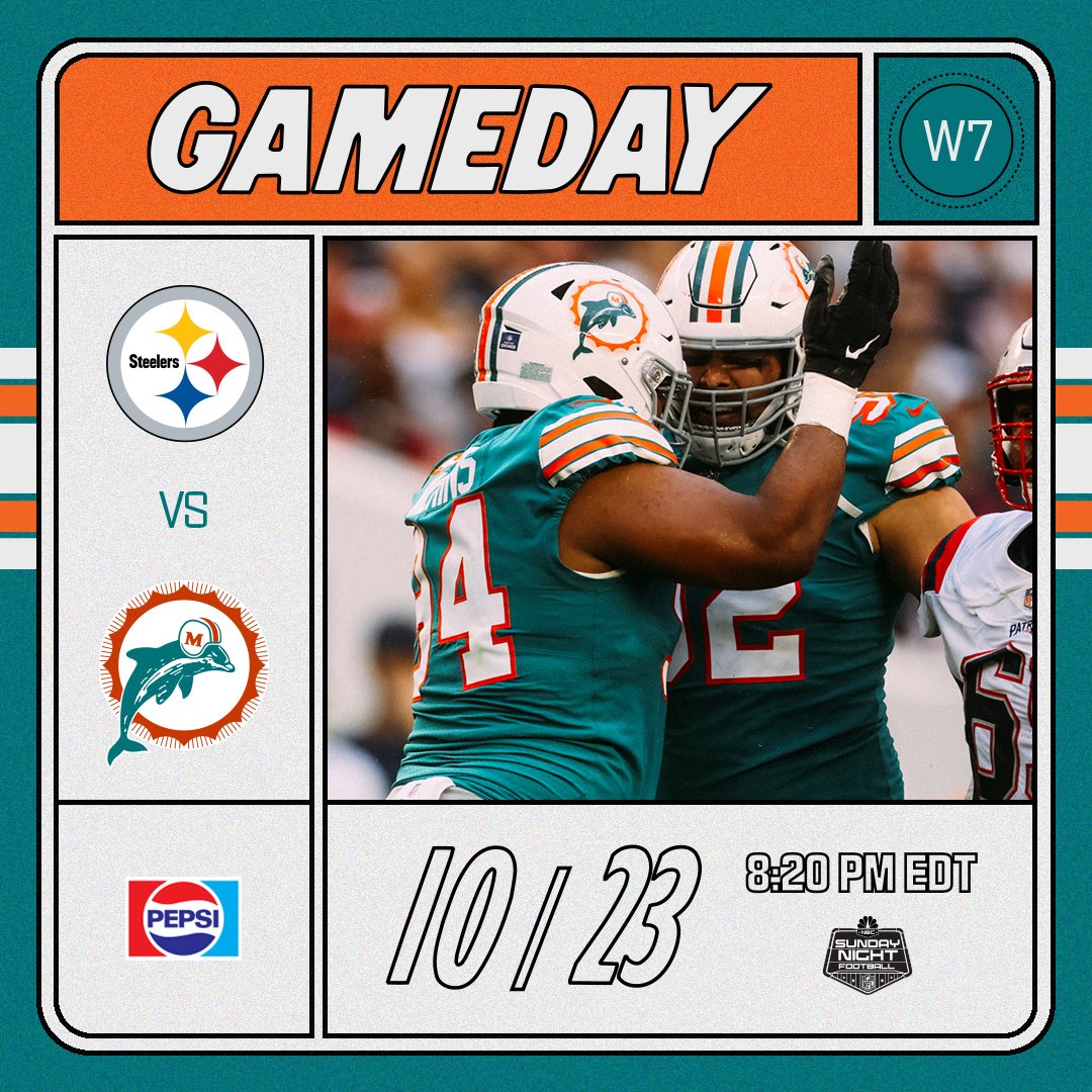 miami dolphins sunday night football