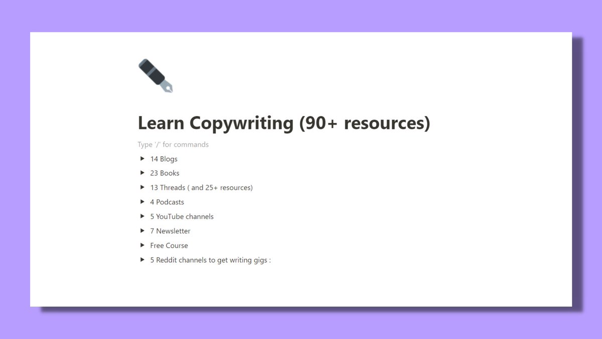 InspiringSia's tweet image. If you write

Here's something for you..

I've build an Ultimate tool kit for writers and copywriters with 200+ learning resources and tools 

Comment + RT and I'll DM you

(You must be following me!)