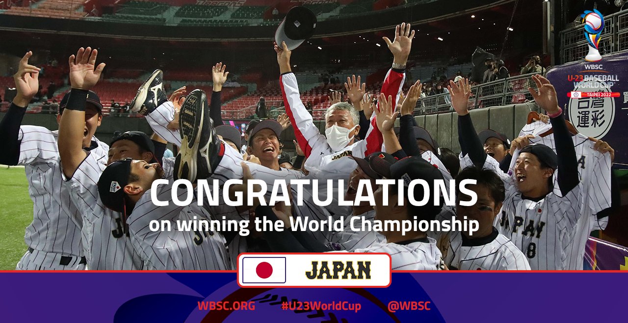 WBSC ⚾ on X: