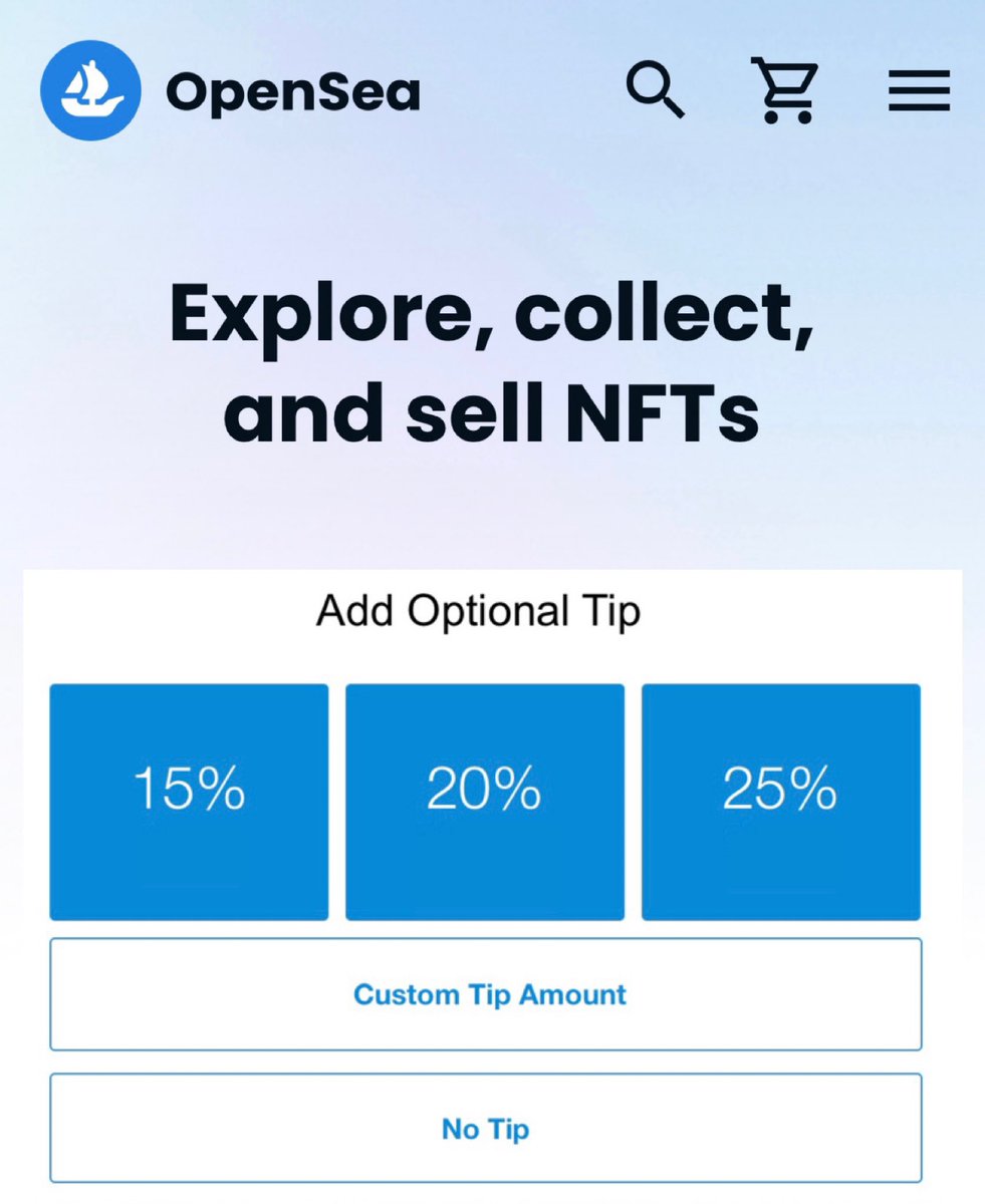 The new OpenSea update is wack