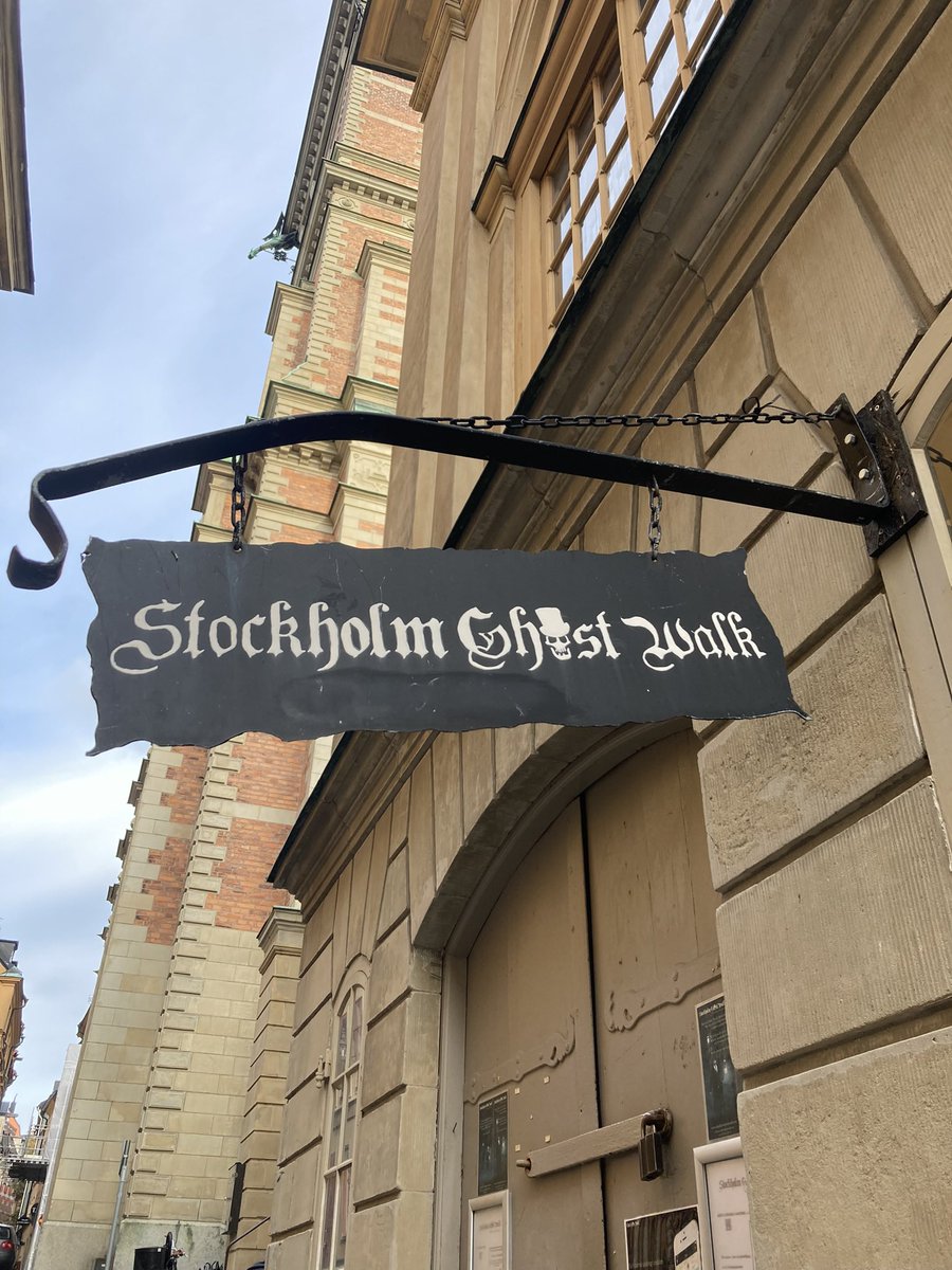 loosetherapy's tweet photo. My most recent trip was to Sweden - lovey country! We did the ghost walk in the evening which was fabulous. I love gruesome history 😂 This one was really good but I haven’t found one yet to beat Edinburgh! https://t.co/lqUVBIy4TG
