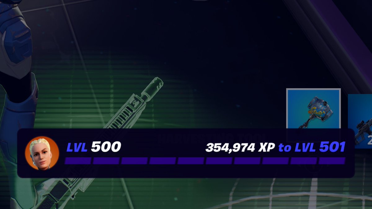 MoonellaWruff's tweet photo. Level 500!!! #Fortnite #XP #Level500 https://t.co/fPukNVjPCs
