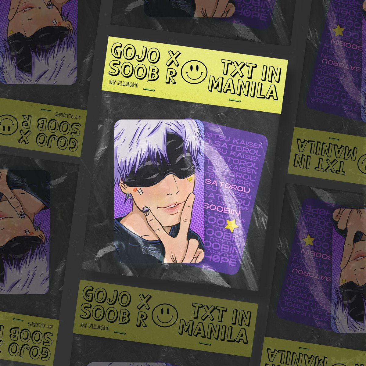 giveaway alert! ☆ #ACTLOVESICKinMANILA 

calling all moaweebs this one is for you! giving away soobin r x gojo photocards on day 2 of act: lovesick manila! find me on d2 and say hi ><

rules: 
☆ mbf
☆ rt  + like
☆ location tba
☆ VERY limited slots