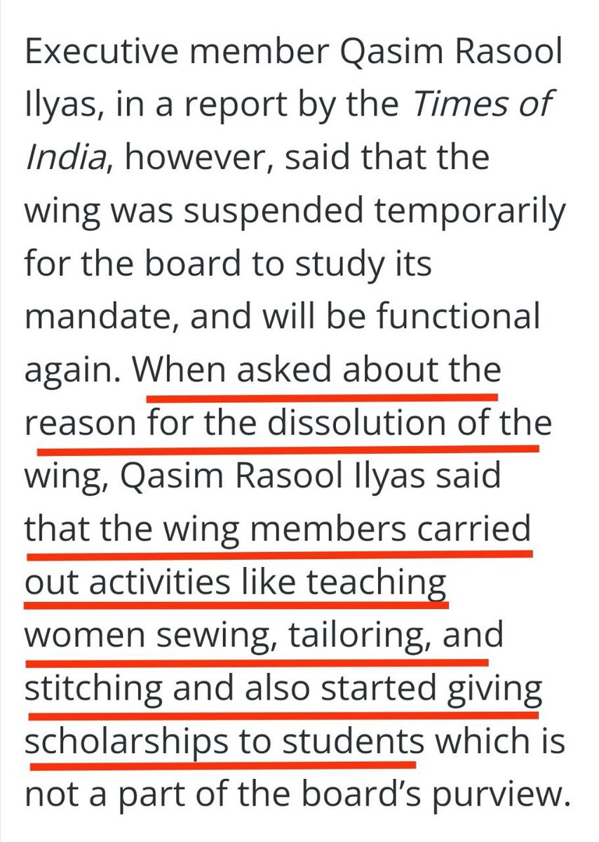DebashishHiTs's tweet photo. The All India Muslim Personal Law Board (AIMPLB) has suspended its women’s wing to promote #WomenEmpowerment.
It's her (matter of no) choice Mi Lords!
#AbolishAIMPLB #congressitoolkit #CongressCreation #CongressVoteBankPolicy #CongressMuktBharat #IndianJudiciary https://t.co/vl3L7M9RJi
