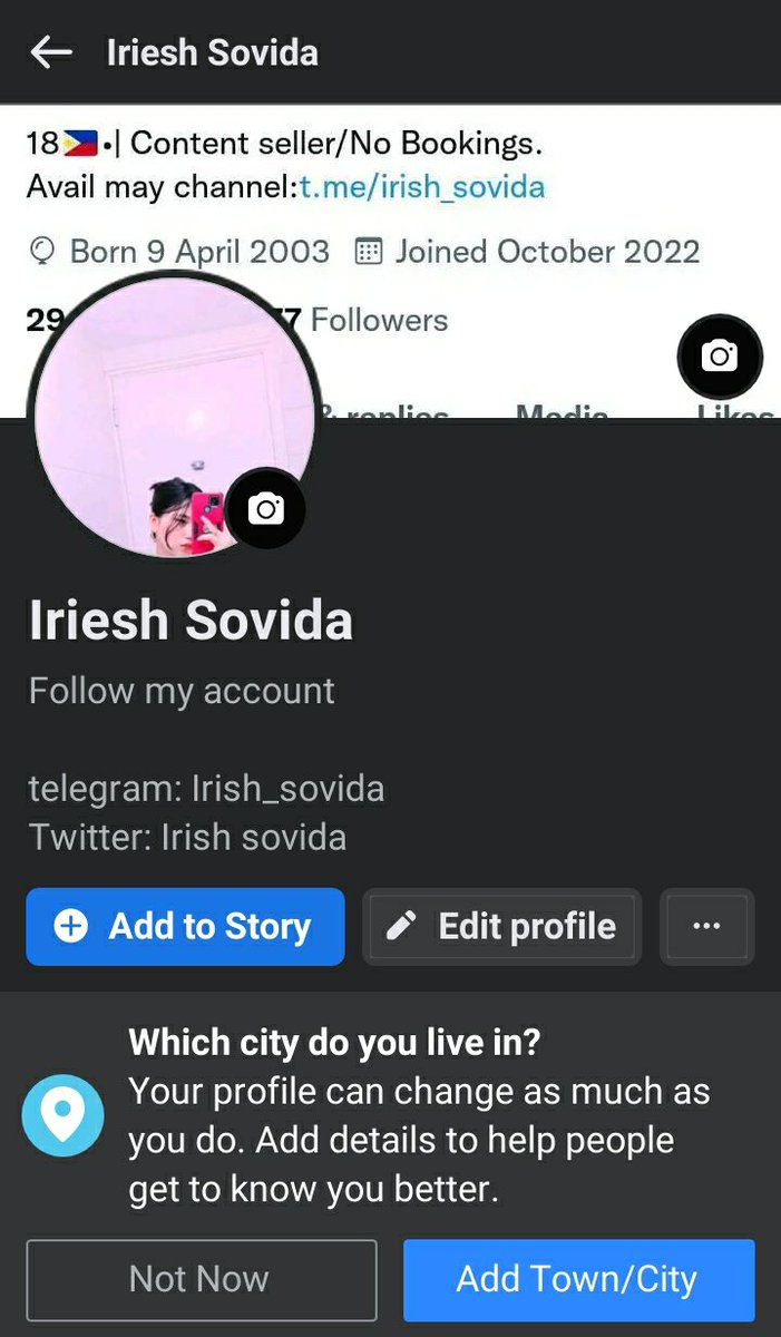 irish_sovida's tweet photo. Add nyoko sa second account ko! https://t.co/nJ6DIv0EAL