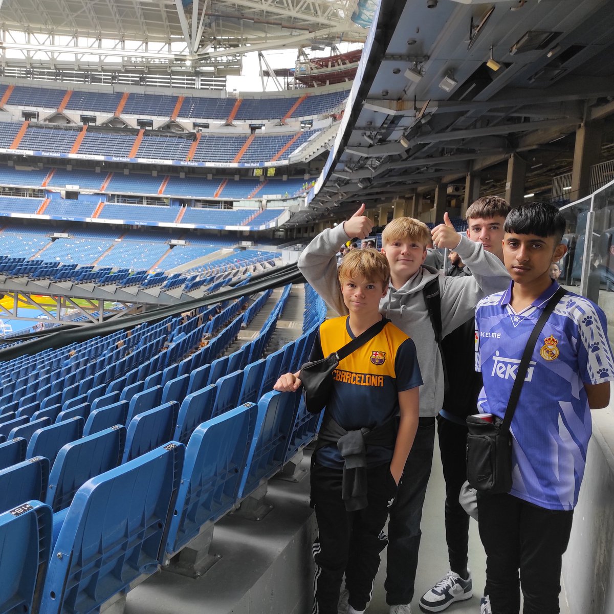 CCSeniorTrips's tweet photo. Real Madrid - Bernabéu stadium  #CCMFL #CCSeniorTrips https://t.co/kCUml6TWvq