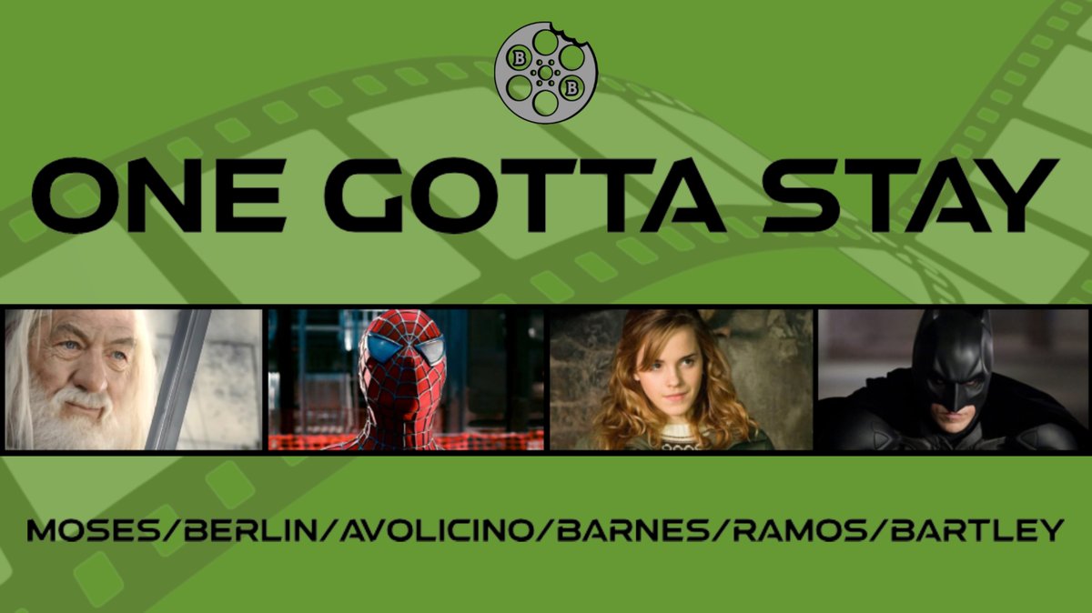 Tonight at 7EST, join me and the @apocaflixmovies crew for the 2nd Semifinal of #OneGottaStay's 1GeekTournament. Who are they gonna save between Hermione, Batman, Gandalf, & Spidey? Watch us live and join in the chat. Link in the tweet below