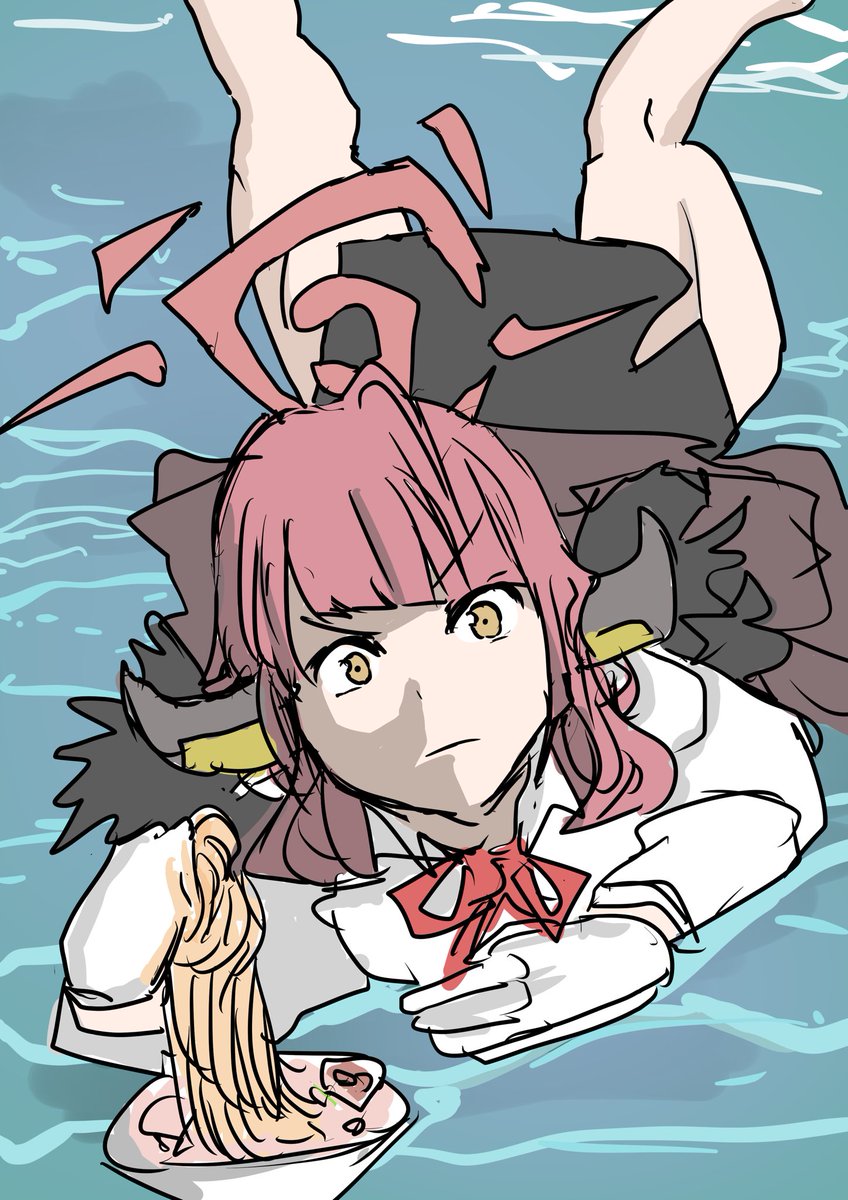 泳ぐ陸八魔アル 