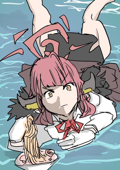 泳ぐ陸八魔アル 