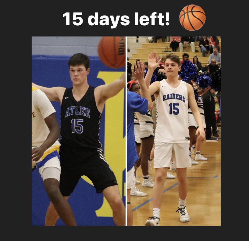 AtleeHoops's tweet image. Two of the toughest guys to put on an Atlee uniform help us continue the countdown…15 days left! #raidersrising #atleehoops #atleeraiders #weareatlee