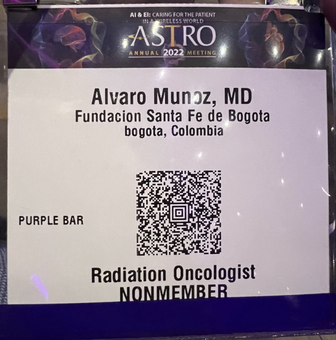 Attending #ASTRO22 . Hope to see more Hypofractionation this year !