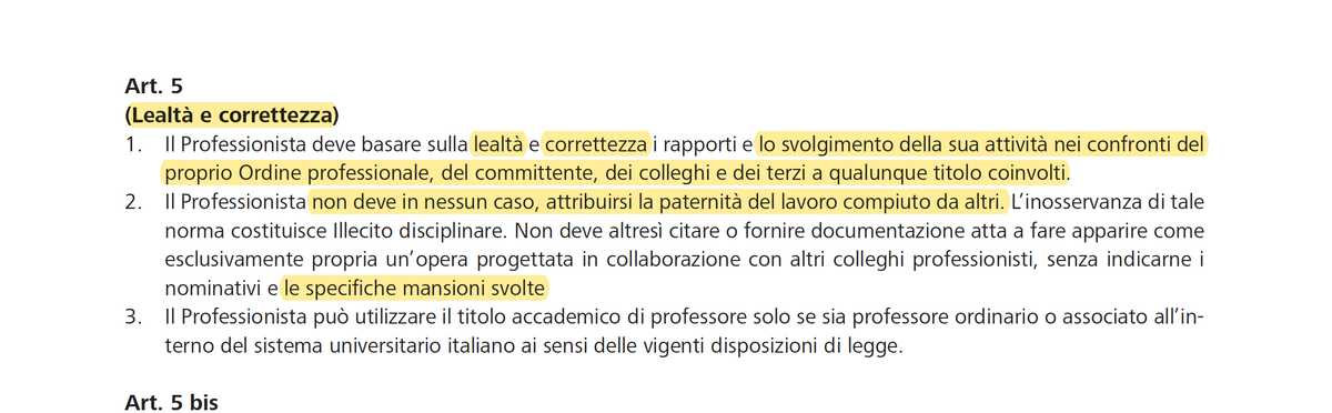 MicheTiraboschi's tweet photo. (6) Architetti e finte partite IVA:
- ruolo, responsabilità e attualità di un ordine professionale
- sono possibili sanzioni da parte dell'ordine?
- basta il codice deontologico? 
Link al codice deontologico: https://t.co/juSViuoSRM https://t.co/6GyLywEDka