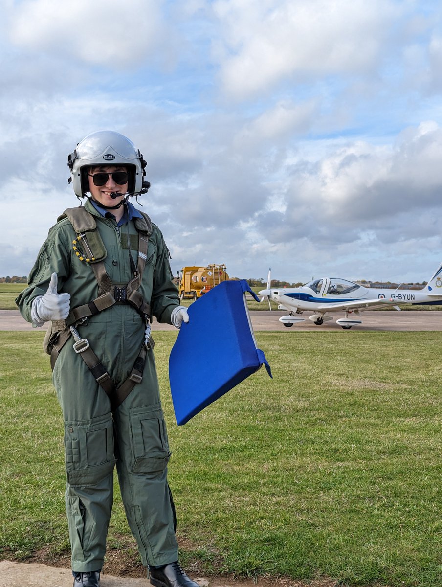 However, the best part of the day has to be the massive smiles! They can't wait for their next opportunity to fly again. Thank you 7 AEF! #WhatWeDo #NoOrdinaryHobby @AOC22Group